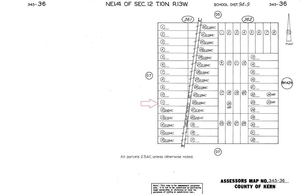 Nice 2.5 acre parcel for someone looking to install a mobile home, start a small farm, or hold for future investment.  Zoned Heavy Agriculture.  Buyer to verify all information.