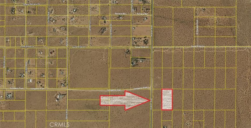 4.70 acres zoned Residential Vacant Land ready for your vision. Land parcel identified by APN:0631-091-45-0000. No situs address assigned by county; address shown is for MLS input only. GPS coordinates: 34.217762, -116.385194. Buyer to verify zoning, permitted uses, and utility availability.