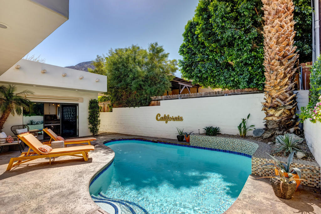 BEAUTIFUL home available for a long term lease (12 months). Fully furnished or unfurnished at the top of the La Quinta Cove! This 3BD/2BA Spanish Style home boasts high ceilings with over 1,800 square feet of living space and tile flooring throughout the entire home. Just off the living room you'll find a dining area along with the open style kitchen with stainless steel appliances and large breakfast bar. The primary bedroom is located opposite of the 2 guest bedrooms for optimal privacy! The outdoor space includes a relaxing private pool area, and a private front courtyard with beautiful views of the mountains. Walking distance to hiking trails and nearby Old Town La Quinta!$3,200/month