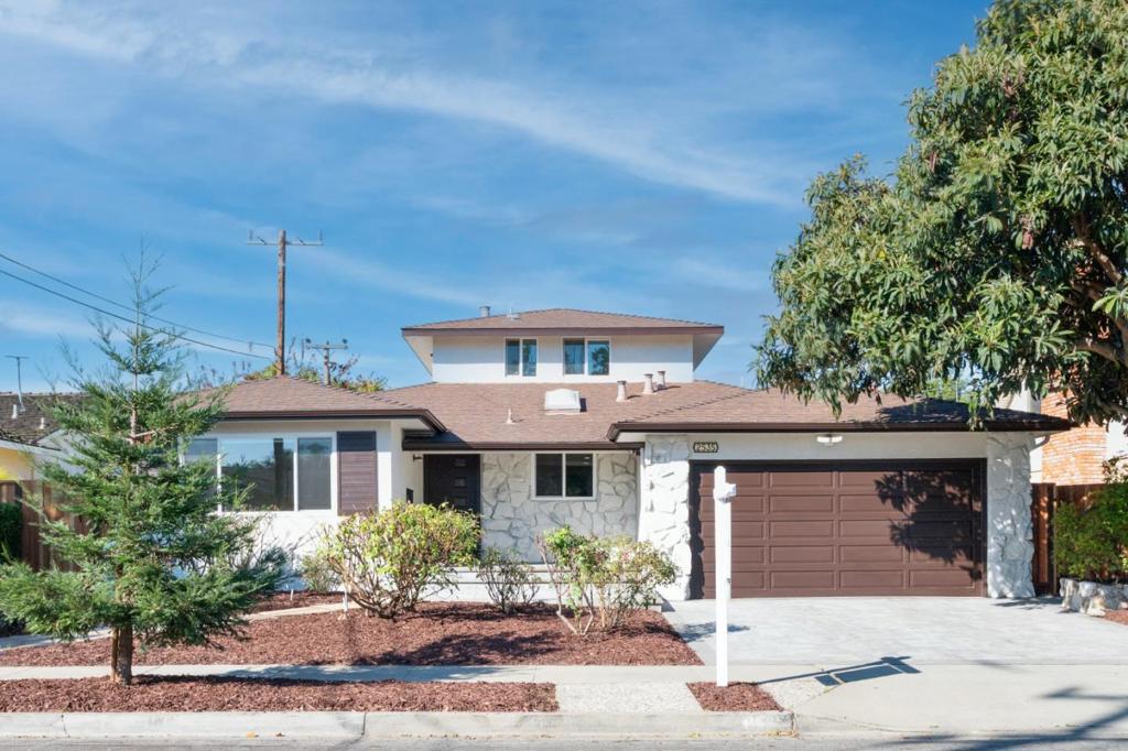 Stunning, fully renovated 5BR + bonus / 3BA (approx. 2,502 sq ft) on a 6,900 sq ft lot in sought-after Fremont. Thoughtful layout with multiple bedrooms on the main level, ideal for versatile living. Light-filled formal and family rooms showcase high-end dual-pane windows and abundant storage. Designer kitchen elevates every meal with a Thermador range, KitchenAid refrigerator, modern quartz counters, and generous cabinetry. Upstairs, the private primary retreat features a balcony, dual shower heads, and a flexible area perfect for an office or a grand walk-in closet. Enjoy an expansive backyard with mature fruit treesroom to dine, play, and garden. Comfort and efficiency throughout: central A/C, energy-saving features, and water softener. Close to healthcare, restaurants, shopping, and award-winning schools. Prime commuter location with easy access to I-880, I-680, and BART.