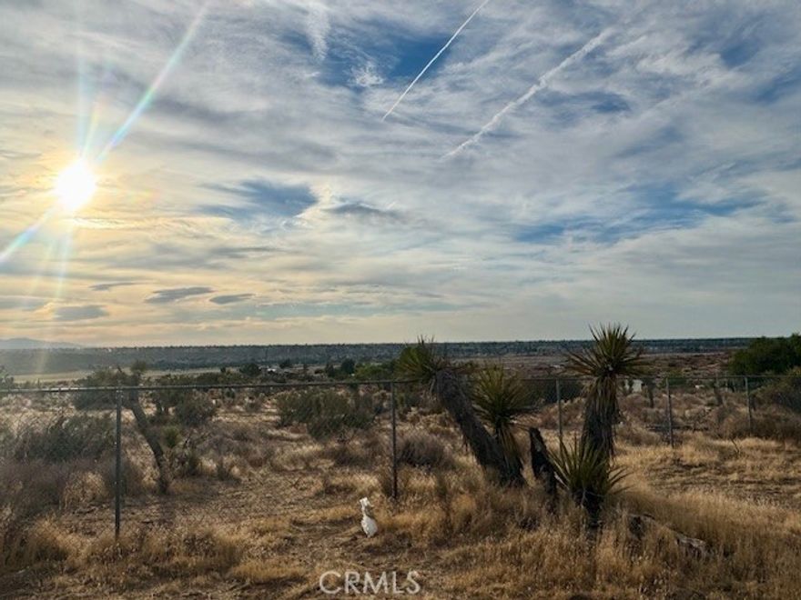 What a view of the valley from this very quiet and secluded lot.