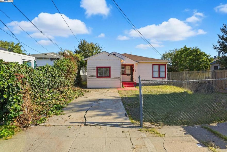 Welcome to 9308 F St in Oakland, a charming single family home offering 2 bedrooms and 1 full bath on a 4094 square foot lot. Built in 1946, this single level residence features an attached garage and presents a wonderful opportunity for first time buyers or investors to add value in a well established neighborhood. Located just minutes from shopping, dining, and public transportation, this home blends urban convenience with a peaceful residential setting. Bring your ideas and imagination to make this one your own.