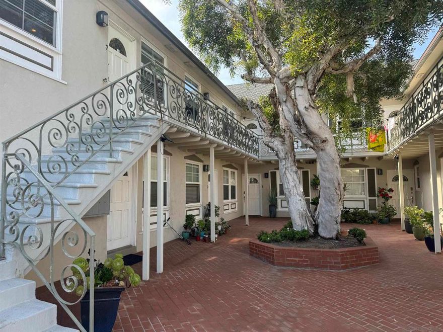 Super attractive one bedroom one bath unit in popular and rarely available Chateau D' Mer at the corner of Bonair and Neptune Sts. The cute place has an updated kitchen, brand new flooring, remodeled bath, large walk in closet. New sleeper sofa for guest and a sit-down ocean view from your kitchen table. Storage is available on site and there is nice community laundry room. Only 12 units in the building and may are second homes. We are open to weekly or monthly rental.