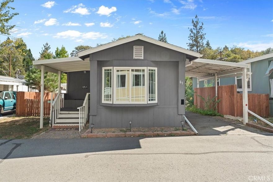 Welcome to your mountain retreat! This cozy 2-bedroom, 1-bathroom home offers a perfect escape with 750 square feet of comfortable living space. The unit is thoughtfully designed to make the most of every inch, creating a warm and inviting atmosphere that's ideal for relaxing or entertaining.



You'll love the convenience of having a washer and dryer right in the unit, making laundry days a breeze. Plus, with parking included, you won't have to worry about finding a spot when you come home after a long day exploring the nearby natural beauty.



Whether you're looking for a weekend getaway or a full-time residence, this charming home provides the perfect balance of comfort and convenience. Don't miss the opportunity to make this delightful unit your own personal haven in the serene setting of Crestline. Reach out today to learn more or to schedule a viewing!