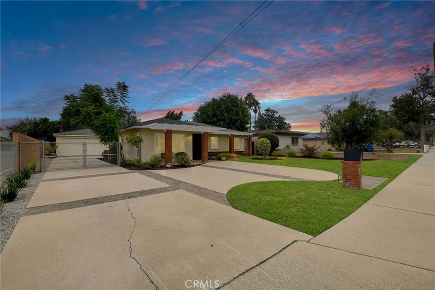 Discover this immaculate single-story home in the heart of Glendora—where pride of ownership and thoughtful upgrades shine throughout. From its open-concept layout to the beautifully landscaped yard, every detail of this property has been lovingly maintained and enhanced for modern Glendora California living.



Step inside to find a bright, flowing floor plan filled with natural light. Dual-pane windows and sliders create an airy feel, while select bedrooms feature custom stained window tentsthat casts colorful light and character into each space. The home’s remodeled bathrooms have been recently updated with quality finishes, adding a touch of luxury and comfort.





The kitchen and living areas open seamlessly for easy entertaining, complemented by updated hardwood floors, plush new carpeting, and elegant design touches throughout. Behind the walls, upgrades include copper plumbing, a tankless water heater, and dual-pane glass doors for efficiency and peace of mind.







Outdoors, enjoy a lush, landscaped backyard surrounded by block walls for privacy and featuring eight mature fruit trees—including avocado, lemon, and lime. The front yard boasts new pergolas, drip sprinklers, and a drought-tolerant garden, blending beauty with sustainability.







Additional highlights include new cabinetry in the laundry room, Ring security cameras covering the front, side, and rear yards, and a detached two-car garage—perfectly situated for conversion into an ADU or guest suite. With ample parking and flexible living space, this home offers both comfort and future potential.







Key Features:



•Single-Story Home in Immaculate Condition



•Dual-Pane Windows & Sliders + Stained Glass Accents



•Recently Remodeled Bathrooms & Updated Flooring



•Copper Plumbing | Tankless Water Heater | New Carpet



•Landscaped Yard w/ 8 Mature Fruit Trees (Avocado, Lemon, Lime & More)



•New Front Pergolas | Drip Sprinkler System | Drought-Resistant Garden



•New Laundry Room Cabinetry | Ring Security Cameras



•Detached Garage Ideal for ADU Conversion | Ample Parking



•Open Floor Plan w/ Potential for 5 Bedrooms







 Located in a highly desirable Glendora neighborhood, this home blends warmth, beauty, and function—ready for its next owner to enjoy for years to come.