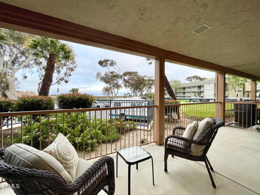 Experience the beach resort lifestyle at Surfside III, a gated community featuring ocean views from your patio and just a short walk to the beach! Located just minutes from The Base in Port Hueneme, this single-story condo offers 2 bedrooms and 2 bathrooms, along with an indoor laundry area. Enjoy the ocean view while cooking in the kitchen, which is open to the living room and dining area. The dual-pane sliding patio doors lead to a balcony overlooking the ocean. Rent includes water, sewer, and trash services. This condo is currently fully furnished with internet, gas and electric included but can be provided unfurnished if needed. Community amenities are extensive and include a clubhouse with a gym, a year-round heated indoor pool, a spa, pool tables, ping pong, foosball, a library, an outdoor play area for kids, a basketball court, a volleyball court, an outdoor gym, and more. This unit also comes with one designated covered carport space and additional guest parking available on-site!