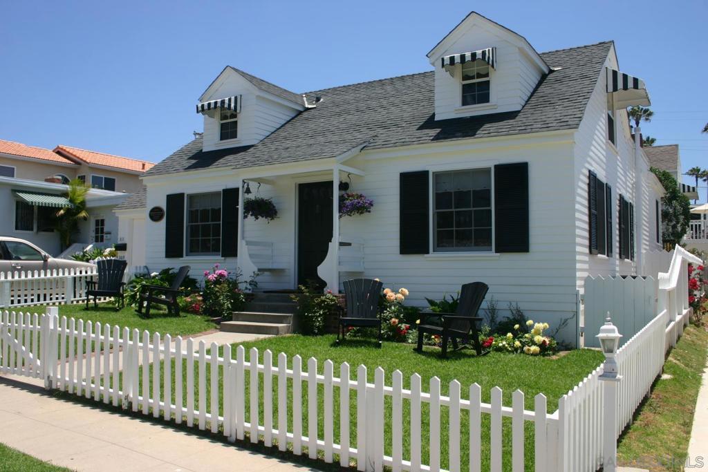 This is the perfect beach cottage! 6th house from the beach! Great location, walk to beach, restaurants and shops. Beautifully decorated and very comfortable. Newer kitchen and baths. Two bedrooms downstairs (queen and 2 twin beds), full bath, kitchen, living room, dining room, game room with fireplace. Upstairs has half bath, 2 attic bedrooms (queen and 2 twin beds). Property comes turnkey furnished and is ready for occupancy. The backyard is shared with 3 other rentals, and has a BBQ, chairs, and table. No pets.