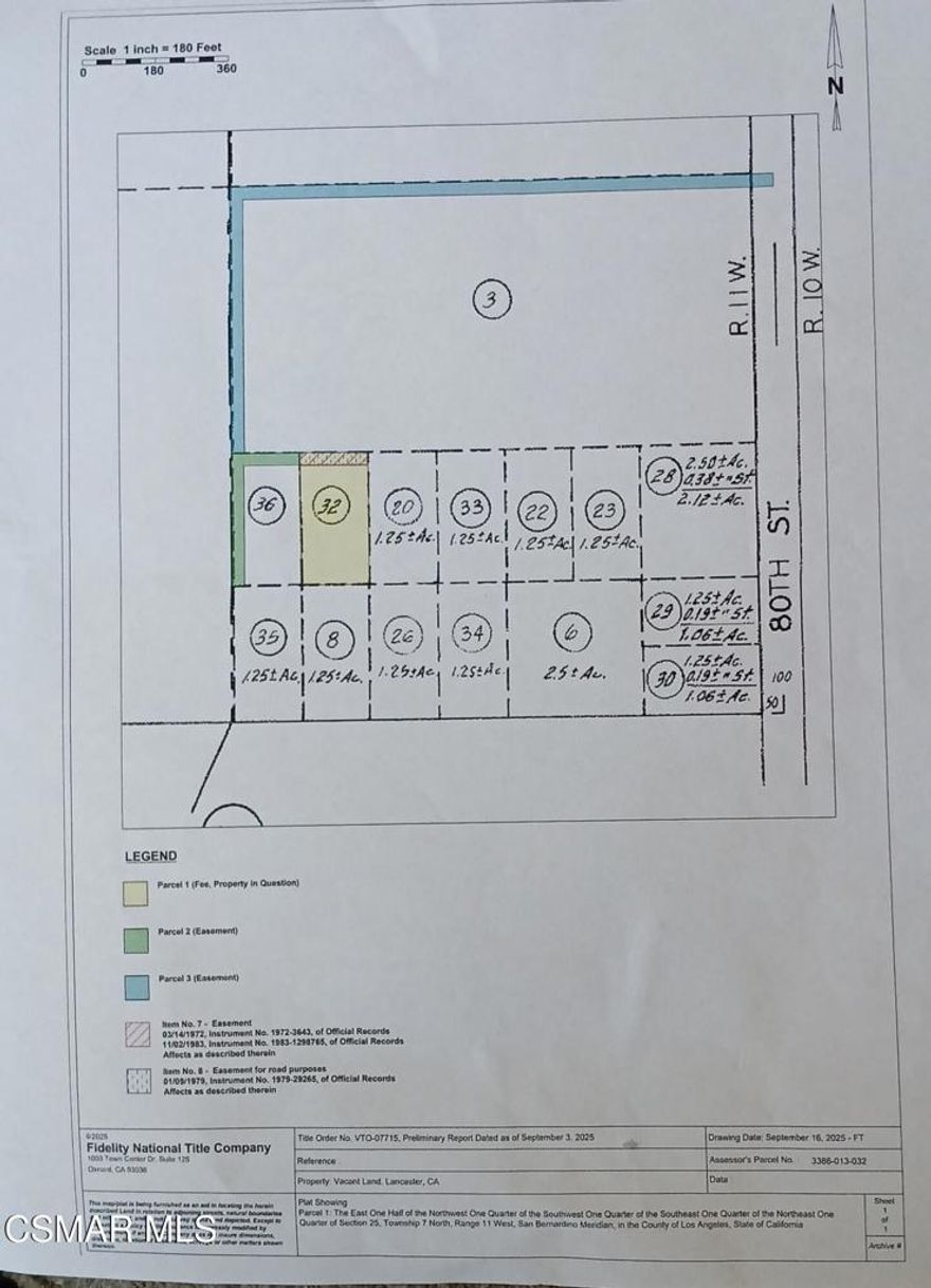 Great investment opportunity in Lancaster! This residential parcel offers approximately 1.288 acres of vacant land, providing endless potential for future development or long-term investment. Conveniently located near Vic Avenue K8 and 73rd STE , this property includes an easement for a public road as well as easements for ingress, egress, and road purposes, offering added accessibility. With its growing surrounding community and wide-open space, this lot is ideal for those looking to build, hold as an investment, or explore future opportunities in the expanding Antelope Valley area.