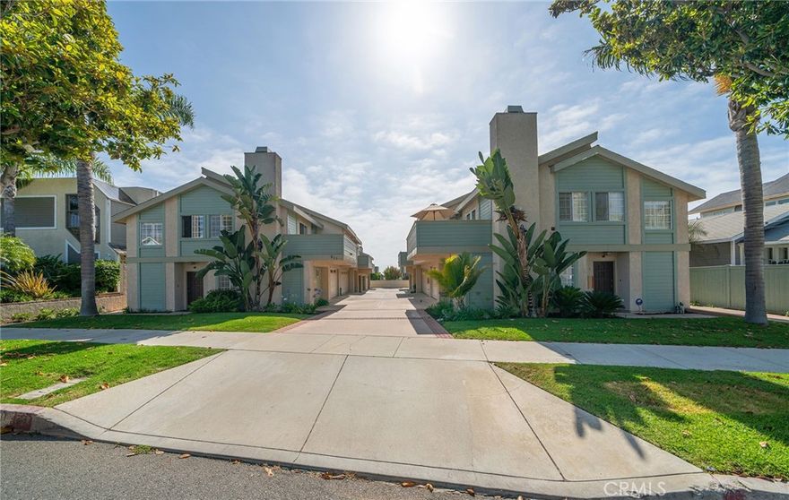 Live the Beach Life at the Amazing Location. Only 4 blocks from the beach and Redondo beach pier. Enjoy the cool ocean breeze on those warm summer days or relax on your deck and watch the views of ships sailing by while you BBQ. This townhome boasts vaulted ceilings for a light and bright feel, an updated kitchen with granite counters, stainless steel appliances, and ample cooking space. The home offers a large open concept living area to give you the feel of extra space and comes with A/C (air-conditioning) and ceiling fans to make your summers as cool as can be. The master is set apart from the main floor bedroom and both rooms offer ensuite bathrooms. The two-car garage is oversized with lots of storage and direct access to the unit. Come enjoy the ocean view every day from the privacy of your balcony.