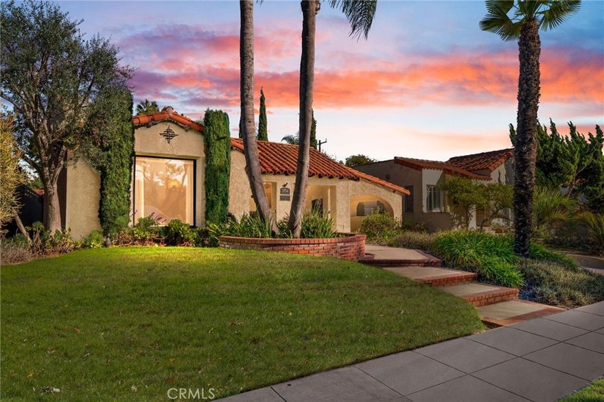 WOW - This is a WONDERFUL 1934 Spanish Ranch Style Home with a 4-CAR Garage with an "Income Producing" 1000sft Upstairs Apartment!!  Prestigiously Located in the HIGHLY DESIRABLE Historic California Heights Neighborhood * * The Main Home features a SPACIOUS Floor-Plan with 3 Bedrooms and 2 FULL Bathrooms * * REMODELED KITCHEN with Beautiful STONE Counters & Subway Tiled Back-Splash, STAINLESS STEEL Appliance Package Including the Refrigerator & Breakfast Nook to Enjoy Your Morning Coffee * * EXPANSIVE Living Room with Beautiful Hardwood Flooring Throughout, High-Ceilings, Picture Window, Fireplace and Separate FORMAL DINING Room * * Wonderful Family Room with Built-In Media Center is PERFECT for Family Gatherings * * Spacious Primary Bedroom with Walk-In Closet  - AND -  UPDATED Primary Bathroom with Tiled Floors, NEWER Vanity with Granite Tops & Custom Tiled Shower * * (2) Additional Nicely Appointed Bedrooms and GUEST Bathroom with Large Walk-In Shower * * UPGRADED Throughout with NEW Interior Paint, REMODELED KITCHEN, Hardwood Floors, Ceiling Fans, Crown Molding, Recessed Lighting, Raised Panel Doors, Plantation Shutters, Wainscotting, Re-Piped w PEX Plumbing and MUCH MORE * * Income Producing "REMODELED" APARTMENT with approx 1000sqft featuring a SPACIOUS Living Room, Formal Dining Room, NEW Kitchen with Quartz Counters, Shaker Cabinetry and Breakfast Counter, Inside Laundry, Remodeled Bathroom with Newer Vanity & Custom Tiled Shower, Large Bedroom and Finished with Luxury Vinyl Plank Flooring Throughout and Separate Gas & Electric Meters - THIS IS THE PERFECT EN-SUITE, RENTAL UNIT or Possible AirBNB * * Quaint Backyard with LUSH Mature Landscape, Private Patio with Pavers & Fountain * * * * OVERSIZED 4 Car Garage/Workshop with Alley Access * * Great Curb Appeal with Manicured Landscape Design with Mature Palm Trees and Porte Cochere for Covered/Shaded Parking * *  Close to Shopping, Dining/Restaurants, Schools, Parks, Lakewood Center and EZ Access to Freeways * * DONT Miss this Incredible Opportunity!!