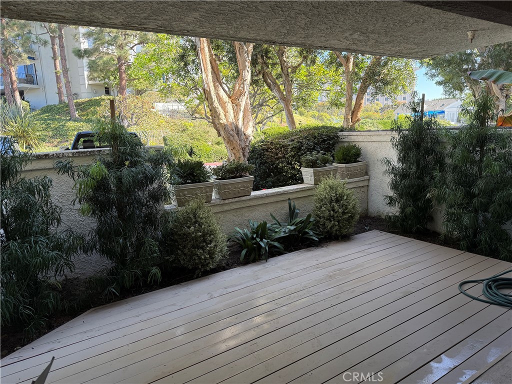 This is an incredible opportunity to lease and or purchase a newly renovated two bedroom and two bathrooms luxurious condominium that is walking distance to the sandy beaches in Newport Beach. Each of the two bathrooms and the kitchen have been completely remodeled with the finest materials available. Brand new wood simulated vinyl floors have been installed throughout the unit. There is a large private patio off the living and dining room that is beautifully landscaped for privacy and enjoyment. The community of Villa Balboa includes a beautiful clubhouse, tennis courts, multiple pools, spa and many other resort amenities. The interior of the unit shows like a high-end luxury home using neutral colors, mirrored walls and an open kitchen concept. The primary bedroom boasts a large closet, ample storage and in suite with a dual vanity. This is a ready to move in unit for a sophisticated buyer looking for the best. This unit has a brand new heating and air conditioning system included. The unit has one reserved parking space in the garage.