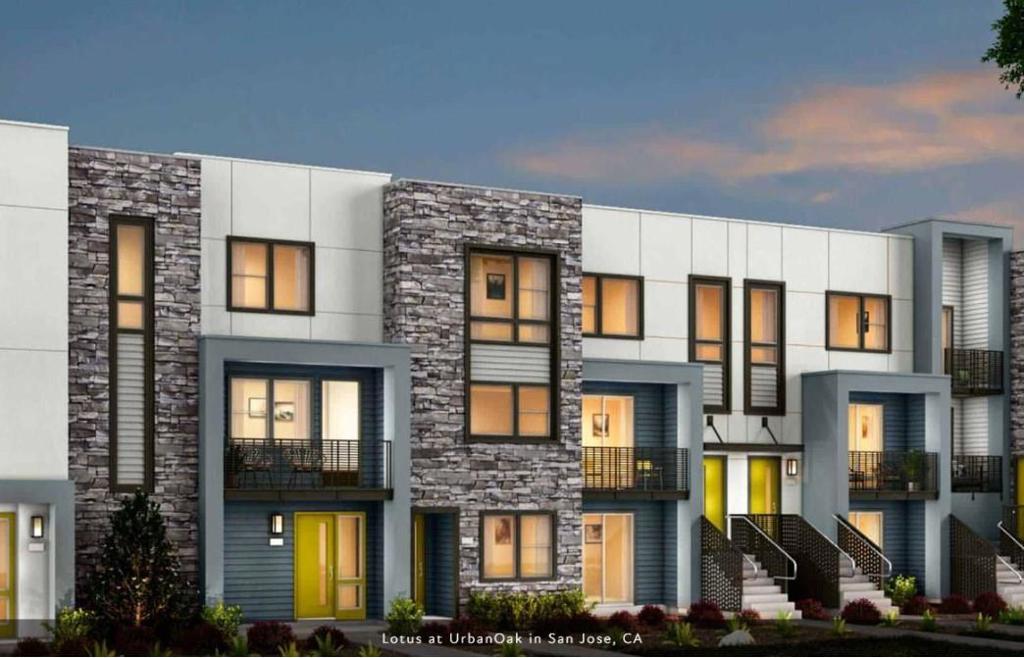 Located close to Hwy 101 for easy commuting in and around the Silicon Valley. Shopping, nightlife, entertainment and convenience to public transit will create the perfect work-life balance when you live at Lotus at UrbanOak. Photos are renderings of plan 1.