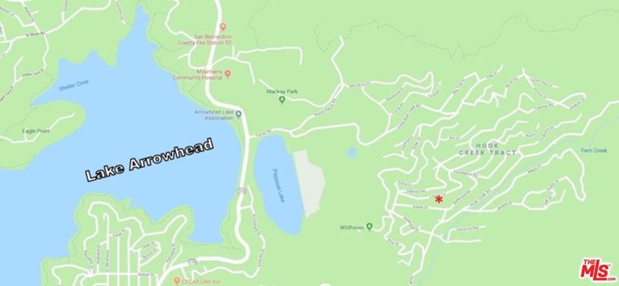 Oversized lot for the area; a house two lots east of this lot. Great area. Enjoy the beautiful weather of Cedar Glen.