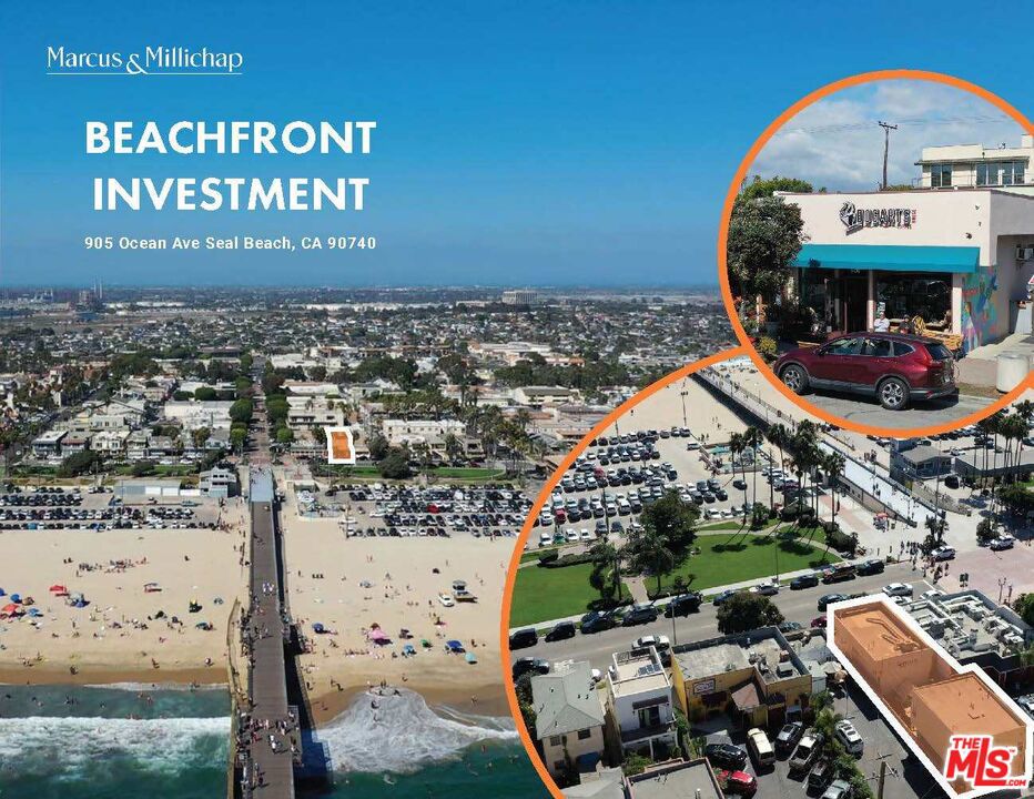 Charming Mixed-Use Property in Seal Beach, CA - First Time on the Market in 25 Years!Presenting 905 Ocean Ave., a unique mixed-use property perfectly positioned in the heart of Seal Beach, CA. This versatile property, built in 1946, offers bothcommercial and residential opportunities, making it an exceptional investment in one of Southern California's most desirable coastal communities.The property features a storefront unit currently occupied by the beloved Bogart's Coffee Shop, a local favorite that has been serving the community from this locationfor over 20 years. Behind the caf, you'll find two well-maintained apartment units, offering a total of 2,064 square feet of living and commercial space spread across twobuildings on a 2,750 square foot lot.This prime location is directly across the street from the iconic Seal Beach Pier, giving it unparalleled visibility and foot traffic, especially with the area's strong touristappeal. The property is also part of Seal Beach's Main Street Specific Plan, which preserves the unique charm of the Old Town corridor, known for its eclectic mix ofshops, restaurants, and entertainment.Additional features include a two-car garage, a convenient laundry room, and the rare distinction of being one of the few buildings in this historic area that faces boththe beach and the ocean. Whether you're looking to continue running it as an income-generating investment property or occupy one of the residential units whileenjoying rental income from the commercial space and the other apartment, this property offers endless possibilities.Priced at $2,200,000, this is a rare opportunity to own a piece of Seal Beach history and become part of a vibrant, thriving community.