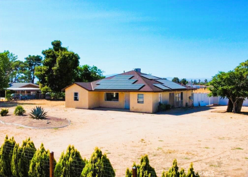 Experience Ranch-Style Living in West Lancaster's Coveted White Fence Farm Community!
An exceptional opportunity awaits with this charming single-story home, offering 3 bedrooms, 1 bathroom, and sitting on an expansive 2.5-acre lot.
Inside, you’ll find abundant living space, including a formal living room, formal dining room, and a large, open family room—perfect for both relaxed everyday living and entertaining guests. The home has been refreshed with newer custom wood laminate flooring and fresh interior paint, creating a warm and inviting atmosphere.
The property features a detached 2-car garage, ample RV parking, and plenty of space for all your toys and equipment. With room for horses, chickens, and other animals, this property is ideal for equestrian living or starting your own hobby farm.
Conveniently located near shopping, dining, and with easy access to the 14 Freeway, this home offers the perfect blend of peaceful country living and modern conveniences. With endless potential for customization and expansion, the possibilities are truly limitless!