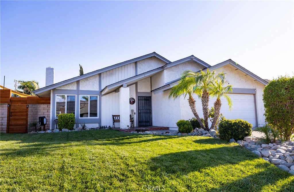 Welcome to this highly sought after Single story 4-bedroom 2-bath home tucked away on a quiet cul-de-sac in one of Chino's most desirable family neighborhoods. This home offers a spacious open floor plan designed for both comfort and functionality. Step inside to find an inviting living place with a beautiful stone fireplace in the large living room perfect for family gatherings. Enjoy the Master suite with its own bathroom, 2nd bedroom is also very large. With 2 additional bedrooms for the growing family. The private backyard provides the perfect setting for entertaining, relaxing or simply allowing the kids to play and enjoy! A large spa with a new wooden deck adds charm and character for those relaxing evenings at home! Located close to parks, shopping and dining, with easy freeway access. Whether you are starting a new chapter or looking for your forever home, this property is the perfect fit. Call me today! Priced to sell!