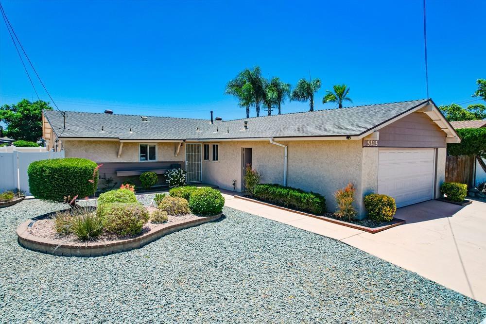 Centrally located single family detached home with sparkling pool in North Clairemont! This 3 bedroom, 2 full bath property is conveniently located near San Diego’s best offerings- beaches, downtown, UTC & much more. The 5,800 sq ft lot is in a quiet part of the neighborhood with nice curb appeal. The backyard is mostly hardscaped and features a large pool with built-in hot tub under a great sun path throughout the day. The interior has some past updates in the kitchen and bathrooms but the home is ready for a new owner to make it their own. Already completed updates include: dual pane vinyl windows, newer HVAC setup, upgraded roof, leased solar and enclosed sunroom. 2 car garage has plenty of room for storage, parking, etc. Side by side laundry is located off the kitchen area next to the eat-in dining space. This great opportunity is ready for your finishing touches!