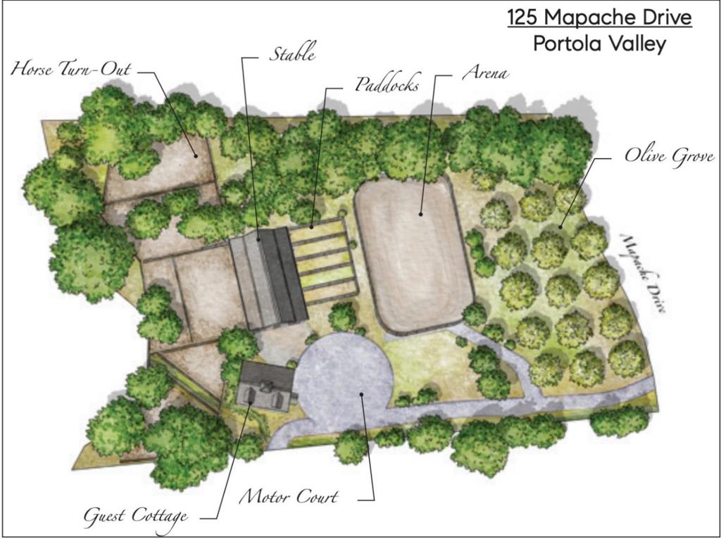Private and serene 2.5 acres on Mapache Drive, one of the most desirable locations in Westridge. This rare parcel offers an opportunity to build your brand-new dream home in Portola Valley's most sought-after neighborhoods. Direct access to coveted Portola Valley trail system. Minutes to Portola Valley Town Center and Parkside Grille. Top rated Portola Valley Schools.