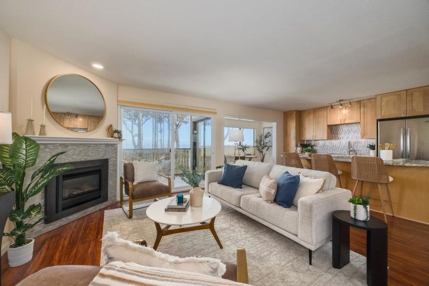 Imagine waking up, making coffee, and realizing the ocean isn't just a backdrop, it's the main event, right in your face, every single day. Full, sweeping ocean views that make you stop and take it in, no matter how many times you've seen it.  This fully renovated, turnkey condo is the definition of move-in ready. No DIY weekends. Just unpack, pop some champagne, and check an item off your bucket list.   Location? Phenomenal. Downtown Capitola, with its restaurants, boutiques, and beach-town vibe, is a short stroll down the road. New Brighton Beach access is steps away, so you can dip your toes in the sand whenever the urge hits. And when you actually need to commute (ugh, real life), highway access is a breeze.  Bonus points: there's a pool. Because sometimes you want water without the sand in your shoes.  This place is all about lifestyle: live where others vacation, soak up the views, and enjoy the convenience of one of the best spots on the coast.  Turn the key. Drop the bags. Welcome to your ocean-view life.