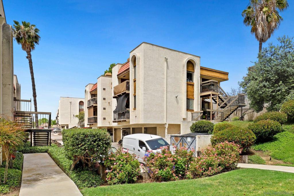 Charming unit located within the Via Las Palmas Villas! The unit sits atop an attached one-car garage and comes with an additional assigned outdoor parking space. Enter to find a light and bright floorplan with upgrades throughout. Updates within the unit include: an updated galley kitchen with crisp white cabinetry and stainless steel appliances, a true primary bedroom with an ensuite bathroom that boasts a full bath and dual sinks, a new in-unit washer and dryer, and so much more! The centrally located complex is near: restaurants and shopping, large city pool, hiking trails, parks, 32nd Naval base, tennis courts, golf course, and has easy freeway access. Perfect for an investor or first time buyer! Don't wait -- book a tour before it's gone. Equipment: Dryer, Range/Oven Sewer: Public Sewer