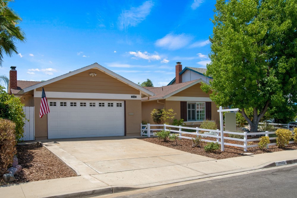 Fantastic, single level, 4 bedroom, 2 bathroom home in the heart of Poway! Walk to Old Poway Park, Midland Elementary School, farmers market and shopping. Features include vaulted ceilings, open floor plan, fresh paint, dual pane windows, updated maple cabinets in kitchen with granite counters, recessed lights, walnut flooring and beautiful shutters. Welcoming entry and entertaining back yard. Garage with epoxy flooring. All bedrooms have a walk in closet!! low maintenance drought tolerant landscaping. Fireplace in the living room. Dining area off the kitchen. Orange, lemon and lime fruit trees out back with drought tolerant landscaping in front . Fresh paint throughout. Covered back patio. This is the perfect house to make your home!. Neighborhoods: Lower Windmill Equipment: Dryer,Garage Door Opener, Range/Oven, Washer Other Fees: 0 Sewer: Sewer Connected Topography: LL