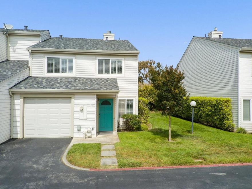 Discover a rare opportunity in the heart of Capitola! This 3-bedroom, 2.5-bath townhome is  ideally located with easy access to 41st Avenue, local beaches, and an array of restaurants and shops. Offering the perfect blend of comfort and convenience, this property is designed for relaxed coastal living. This end-unit, with only one shared wall is bound by lush greenbelts and enjoys ample natural light. The spacious living area flows seamlessly into the kitchen and dining spaces, making it ideal for everyday living or entertaining. Upstairs, the bedrooms provide excellent separation of space, including a comfortable primary suite with its own bath. Outside, a private patio creates the perfect spot to enjoy morning coffee or unwind after a day at the beach. With its central location and low-maintenance lifestyle, this home is a perfect fit as a primary residence, weekend getaway, or investment. Units in the sought-after Capitola Del Mar community rarely come on the market.  Don't miss your chance to own in one of Capitola's most desirable neighborhoods!