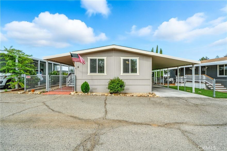 New Price! Motivated seller - don't miss this opportunity! Charming Renovated Home in the Heart of Anza

Welcome to this beautifully renovated 2-bedroom, 2-bath manufactured home located in an all-age, pet-friendly community with low space rent. Nestled in the peaceful Anza Valley, this home offers quiet living with breathtaking mountain views in every direction.

Step inside to find a clean, updated interior featuring hardwood floors, brand-new kitchen appliances, and in-home laundry. The home also boasts a spacious deck, a low-maintenance fully fenced yard—perfect for kids and pets—plus an outdoor storage shed. Covered private parking provides extra convenience.

The community is family-friendly, with easy paved access, and close to local schools including elementary, middle, and high school. Residents enjoy the benefits of a welcoming rural lifestyle with four distinct seasons, fresh mountain air, and a charming small-town feel.

Don’t miss this opportunity to own an affordable, move-in ready home in a truly special setting.