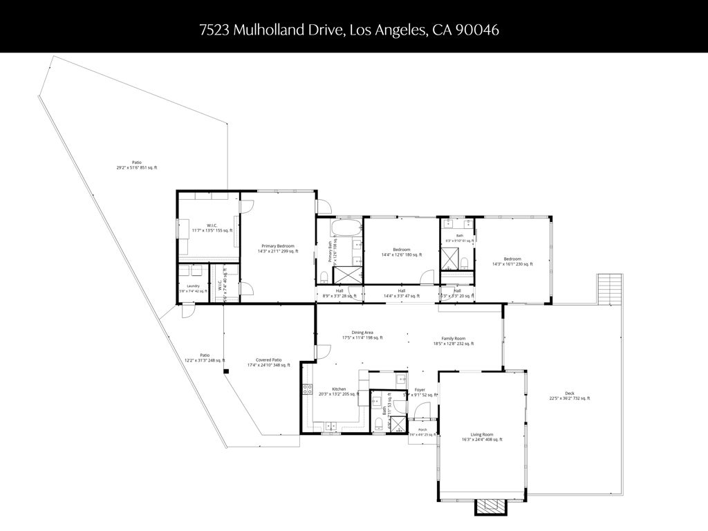 Photo of 7523 Mulholland Drive, Los Angeles, CA 90046 (MLS # 26851265)