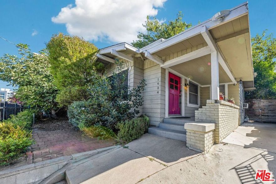Charming house in the heart of Echo Park.  Experience the culturally diverse neighborhood charm from your cozy front porch.  It's the perfect place to sip your morning coffee, enjoy a good book or chat with friendly neighbors passing by.  This delightful outdoor space is where a community-focused lifestyle begins.  The home consists of living room with fireplace, spacious dining area, kitchen and laundry area which opens to the backyard.  There are 2 bedrooms and an updated full bath.  Enjoy the convenience of a dual-bedroom ensuite with this Jack and Jill bathroom, featuring double sink and  two entry doors for maximum privacy between bedrooms.  Enjoy your own private sanctuary in the secluded, charming and manageable outdoor space, perfect for entertaining, unwinding after a long day or cultivating a container garden.  Its intimate size makes it your own personal space.  Hardwood floor throughout, two sheds for more storage in the backyard and roof is only 9 years old.  Minutes to DTLA, Los Feliz, Griffith Observatory, Dodge Stadium, restaurants and shops.  This home has endless possibilities.  Come and envision your new beginning!