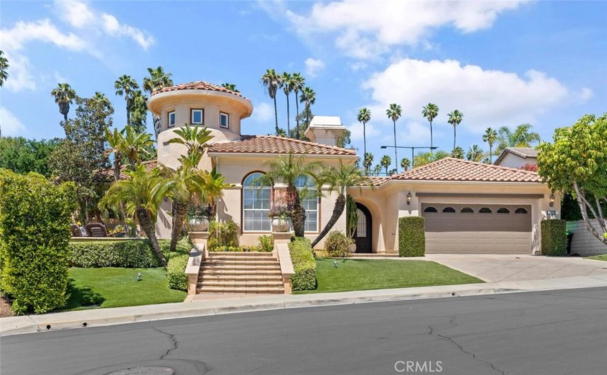 11823 Willard Ave is a stunning Santa Barbara style one level home with towering high ceiling entry,  4 bedrooms (4th bedroom is converted to an office), 3 ½  bathrooms, formal living and dining rooms, family room, center island kitchen with stainless steel appliances, walk-in pantry, butler room, and a nook with a flow-through fireplace. The wraparound large secluded patio with a fountain is visible and accessible from the family room, dining room and the office via multiple french doors. The luxurious master offers a bath with  jetted tub, separate shower, dual vanity and walk in closet. The private resort style back yard is appointed with pool, spa, built-in BBQ, California room and gorgeous landscaping. Travertine floors throughout. Indoor spacious laundry room and 2-car attached garage with direct access and driveway. Located within the prestigious 24-hour guard-gated community of township in Tustin ranch. Award winning  school district consists of Ladera elementary within walking distance. Pioneer middle school and the coveted Beckman high school are just a short drive away. Outdoor enthusiasts will appreciate the proximity to parks, hiking and biking trails, and sports facilities. Easy access to  the toll road and major freeways. Minutes from world class shopping, dining, and entertainment at the Tustin marketplace. Don't miss out on the opportunity to rent this beautiful property and call it home! The chandelier in dining room has been removed.