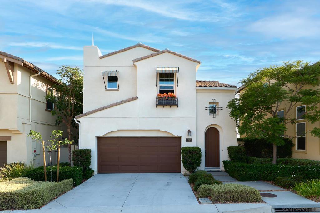 Behind the gates of Pacific Ridge, 1228 Via Candelas is full of modern luxury and attention to detail. Built in 2018 as the builder’s model with every upgrade they could think of, the home wasn’t sold and lived in until 2021. Over that brief time, it was lovingly cared for and gently used, as evidenced by its immaculate condition. Full of high-end finishes, elegance shines through at every turn. Completely move in ready, the newly upgraded carpets, custom window treatments, and artful wall features are... more in supplement ...sure to catch the eye. Imagine sipping coffee on a balcony with panoramic views, or gathering by the backyard’s flickering fireplace surrounded by beautiful landscaping and a soothing water feature. Inside, custom built-ins fill the loft, master suite, and spa-like bathroom, while a Tesla-backed solar system and whole-house water filtration offer sustainable comfort. Complete with integrated speakers in the living room, loft, and bedroom, this barely-lived-in masterpiece invites you to write its next chapter.