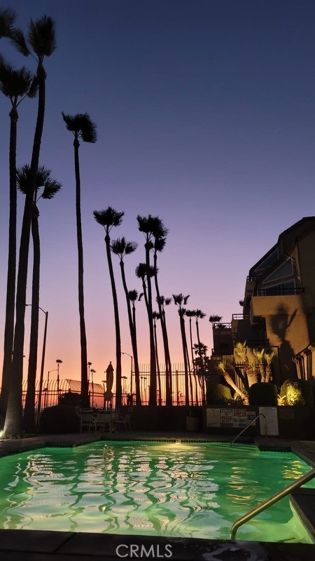 Penthouse level with Full Ocean, white water, Pier, and Catalina views. Come enjoy the coastal area and walk to the beach and main street. This unit overlooks the swimming pool and spa it is a cross the street from doggie beach and is centrally located we are interested in leasing property. Come take a look and view the inside.