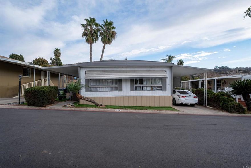 This beautiful mobile home in El Cajon offers comfortable living with 3 bedrooms and 2 bathrooms. The spacious layout provides ample room for families or individuals seeking a cozy and well-maintained residence. Situated in a desirable area of El Cajon, residents can enjoy the convenience of nearby amenities, schools, and parks, while also experiencing a peaceful and welcoming community atmosphere.
