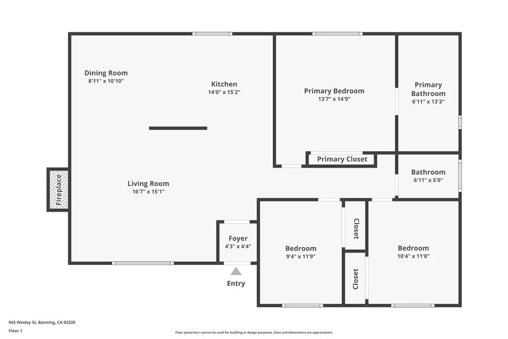 Banning, California 92220, United States, 3 Bedrooms Bedrooms, ,2 BathroomsBathrooms,Residential,Active,161387