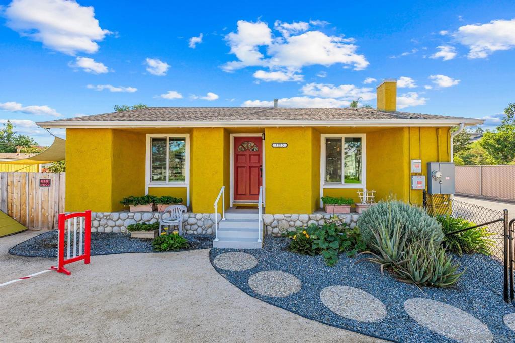Welcome to this beautifully upgraded Income Producing 3-bedroom, 2-bath home offering 1,100 sq ft of comfortable living space on an expansive 9,577 sq ft lot zoned R-3—presenting incredible potential to build additional ADUs for added rental income or multigenerational living. This centrally located gem features fully paid-off solar panels, providing valuable savings on your utility bills. An electric gate offers secure access to a private carport, while the property also boasts 7 dedicated parking stalls belonging to the property, currently rented month-to-month at $100 each—producing $8,400 in annual income! Enjoy your own private fruit orchard with a variety of trees and plants, including Persimmon, Pomegranate, Blackberries, Blueberries, Raspberries, Strawberries, and Avocados—perfect for those who love fresh produce and gardening. Whether you're an investor seeking to maximize rental income or a homeowner looking for space and future potential, this property checks all the boxes. Don’t miss out on this unique opportunity!