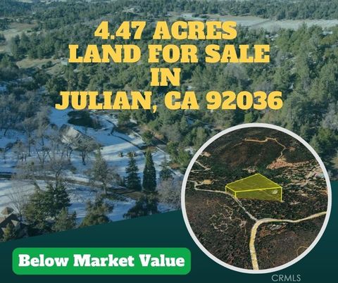0 Julian Estates Julian CA 92036