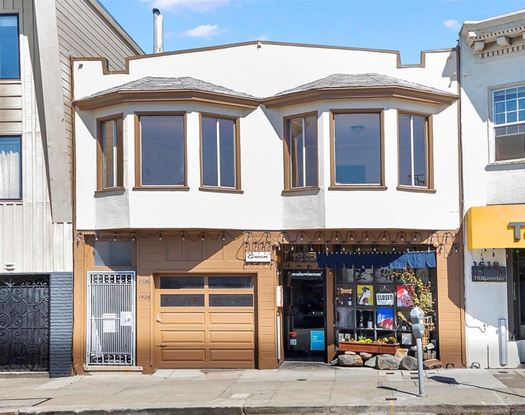 Wonderful two-unit mixed-use property in the Inner Sunset. Pride of ownership location, the property is 1 block to Golden Gate Park, and 1 mile to UCSF. The ground floor is occupied by a Japanese restaurant, which has been at this location for 50+ years. The second floor is a massive 3-bedroom/2-bathroom unit that is currently occupied collecting $5,470 a month, and benefits from an exemption of San Francisco's Rent Ordinance increase limitations. The residential flat was recently renovated and includes a living room, dining room, and a spacious family room that leads onto a large, outdoor patio. The restaurant has a new 5-year lease that began August 2022. Rent for the restaurant is $7,693 per month, and can be increased annually per the local consumer price index. Great cap rate of 6.01% and GRM of 12.63. 1524 Irving Street represents a pride of ownership asset for investors seeking reliable monthly income, long-term tenant stability, and appreciating value in one of San Francisco's most resilient neighborhoods.