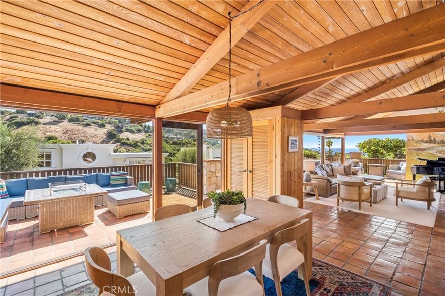 Discover the perfect Laguna Beach home in a highly sought-after neighborhood, offering incredible indoor-outdoor living and multiple view decks—including an oversized rear deck with a private hot tub and stunning ocean views.
This inviting 3-bedroom, 2-bath home features an expansive primary suite with generous closet space, office area, and a beautifully updated spa-style bathroom. Two additional bedrooms provide comfort and flexibility for guests, family, or workspace.
Enjoy an open and airy main living area where the kitchen, living room, and dining room are framed by large glass French doors. These doors open wide to the surrounding view decks, creating seamless flow for entertaining, relaxing, and soaking in the ocean views.
With a premiere location walking distance to the village, spacious indoor living, and exceptional outdoor amenities, this home offers the quintessential Laguna Beach lifestyle.