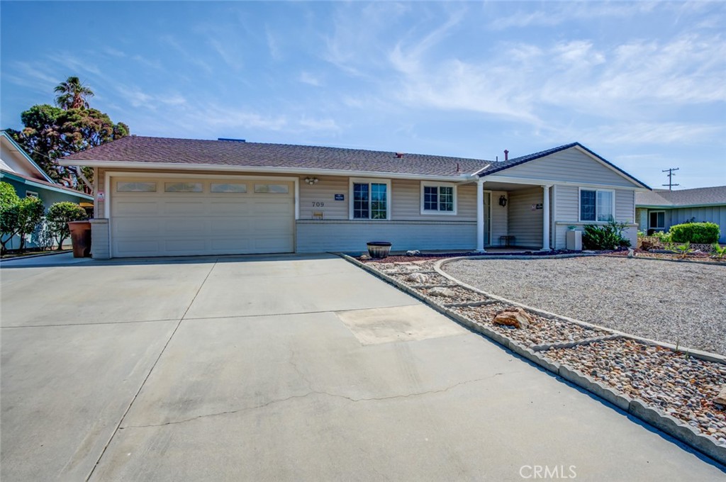 Beautifully Updated Home in Prime Kern City Location! Welcome to this spacious and tastefully updated home in Kern City, ideally located across from a green on the Sundale Country Club Golf Course. This move-in ready 2-bedroom, 1.75-bathroom home includes a large bonus room added by a previous owner bringing the living space to approximately 1,700 sq. ft. The updated kitchen features quartz countertops, a stylish tile backsplash, newer appliances, and updated flooring. Other highlights include plantation shutters, a remodeled primary bathroom, a newer HVAC system, and a newer main sewer line making this home both beautiful and a smart investment. Enjoy low-maintenance landscaping and golf course views from this premier location. Kern City offers a vibrant lifestyle with a community Center, clubhouse, woodshop, pool, gym, golf course, and the popular on-site Phoenix Restaurant. Best of all, the solar lease is just $101.92/month with no true-up bill!