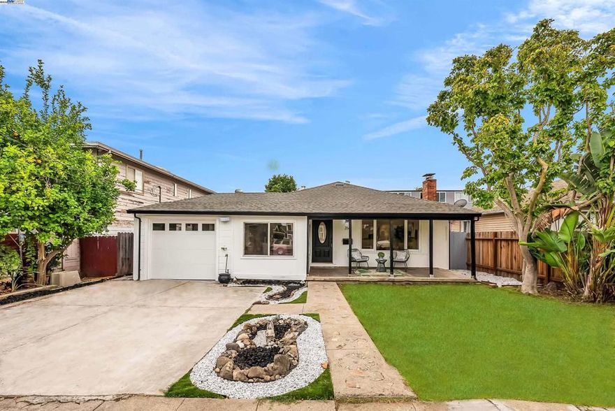 Charming remodeled home in the heart of Redwood City.   This beautifully updated home combines comfort, style, and convenience. Freshly painted with brand-new waterproof SPC flooring throughout, it features abundant windows that fill the space with natural light. The kitchen boasts all-new cabinetry with granite countertops, a new gas stove, stainless steel hood, and French-door refrigerator. The spacious living room is enhanced with recessed lighting, while the attached garage provides extra storage space. With three generously sized bedrooms and two updated bathrooms, the home offers flexibility and comfort for any lifestyle. The low-maintenance backyard is perfect for relaxing or entertaining. Enjoy unbeatable convenience—just minutes from shops, cafés, freeways, Caltrain, parks, and major campuses.
