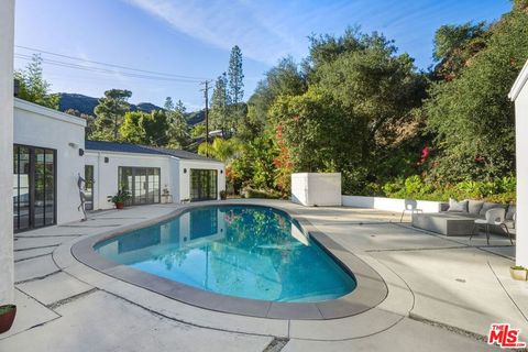 Tiny photo for 13019 Sky Valley Road, Los Angeles, CA 90049 (MLS # 25626099)