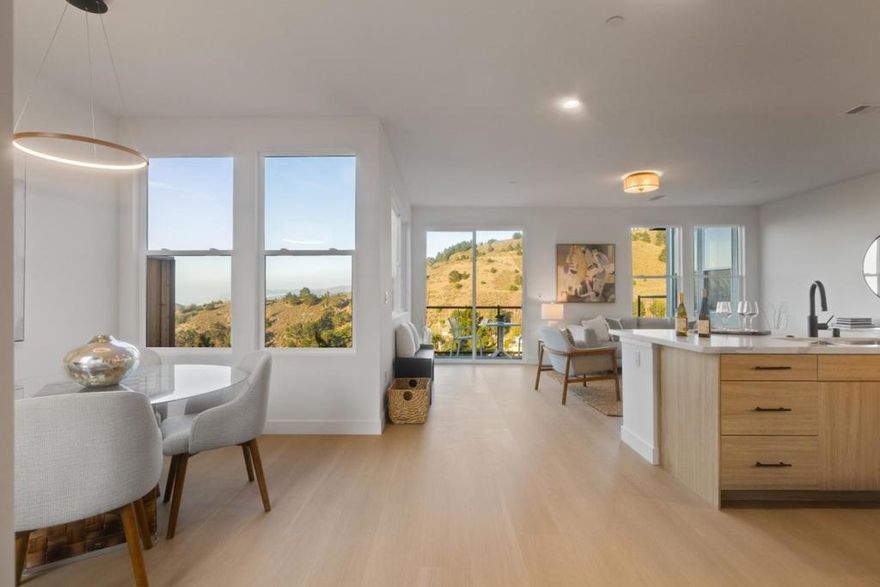 Welcome to 821 Fassler Avenue, a beautifully designed contemporary home nestled in the scenic hills of Pacifica. This modern residence offers a perfect blend of coastal serenity and stylish living, with sweeping ocean and canyon views that capture the essence of Californias coastline.  Step inside to discover an open-concept layout filled with natural light, featuring high ceilings, sleek finishes, and expansive windows that frame the dramatic landscape. The living area flows seamlessly into a spacious kitchen equipped with quartz countertops, stainless steel appliances, and ample cabinetryperfect for both everyday living and entertaining.  The primary suite provides a private retreat with a luxurious en-suite bathroom and a walk-in closet, while additional bedrooms offer flexibility for family, guests, or a home office. A private deck invites you to unwind and enjoy sunset vistas, cool ocean breezes, and the quiet beauty of Pacificas hillside setting.  Located just minutes from beaches, hiking trails, and convenient access to Highway 1, 821 Fassler Avenue combines the best of modern comfort and coastal lifestyle. Experience the tranquility of nature without sacrificing proximity to San Francisco and Silicon Valleyan exceptional opportunity to call Pacifica home.