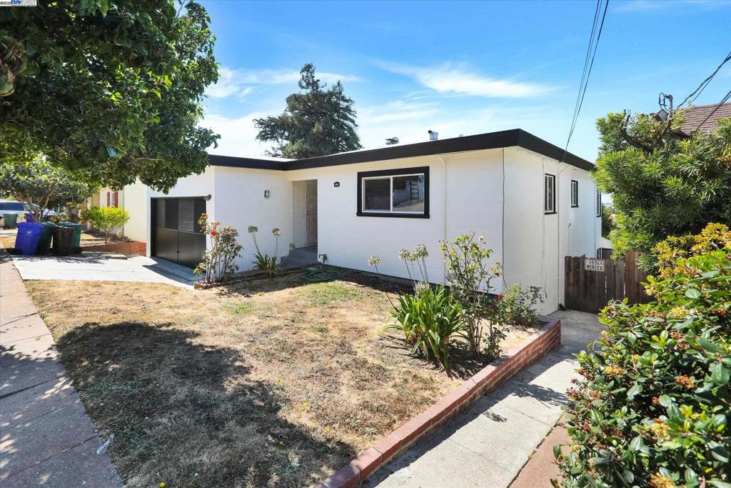 Welcome to 1551 Merced Street, a beautifully renovated home where modern updates meet timeless charm. With 3 bedrooms and 2 bathrooms, this residence offers a flexible floor plan designed to fit today’s lifestyle. The main level includes 2 bedrooms and a full bath, while the lower level features an additional living area with a bedroom and bath—ideal for multi-generational living, a private guest suite, or potential rental income. Refinished hardwood floors add warmth and character, while abundant natural light fills the spacious interiors. The bright living room frames sweeping Bay views, providing a stunning backdrop for both everyday living and entertaining. A large backyard invites gatherings, gardening, or peaceful relaxation, and the 2-car garage offers convenience along with a quiet location just moments from I-80. This move-in ready home blends space, flexibility, and views into one inviting package.