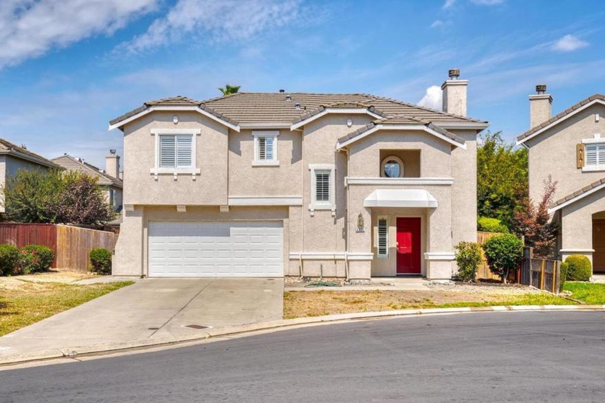 This move-in ready home is tucked away in a peaceful cul-de-sac, offering both privacy and charm. Inside, you'll find high ceilings, a thoughtful layout with connected living and dining areas, and custom shutters throughout. The kitchen features granite counters with generous workspace and storage. Upstairs, multiple bedrooms await, including a primary suite with its own retreat area.  The backyard is designed for low maintenance, providing space for gardening, relaxation, or outdoor enjoyment without the extra work. Located in the Nostalgia Brookside gated community, this home is close to shopping, dining, recreation, and schools.  (Some Photos are virtually staged for Inspiration)