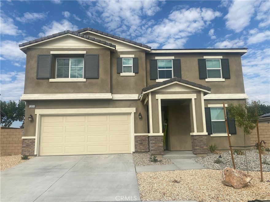 FOR RENT. New Build from 2023.  This beautiful 2-story home has a total of 4-bedrooms and 3-bathroom home within a new neighborhood in Victorville close to US-395 and all conveniences.  Rental includes all appliances, and some furnishings may remain if requested by Tenant.  Downstairs has a full bedroom and bath along with a large living area and kitchen.  Upstairs has the remaining bedrooms, including the primary, along with the laundry room and large loft. The backyard is nicely landscaped for summer evenings and sidewalks in the neighborhood allow for a great walking activity to the mailbox and beyond.  



MUST APPLY & BE QUALIFIED FIRST BEFORE VIEWING.

No Smoking

No Pets

Landlord pays landscape & pest control.

Tenant pays all other utilities

Credit & Background Check Required

Proof of Income Required (2.5x rent amount)

Bank Statements Required

No Past Evictions or Criminal Records

All Subject to Landlord's Discretion & Approval