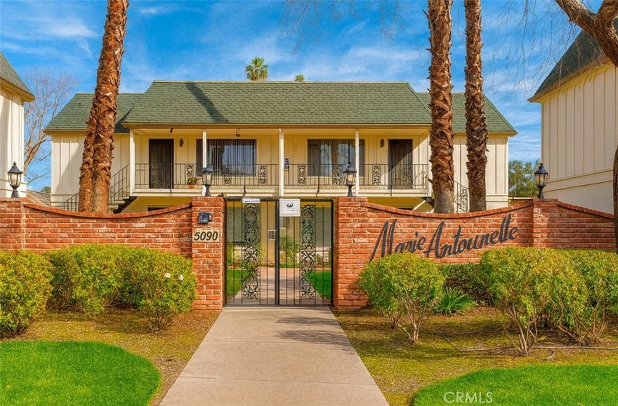 Discover refined living at the Marie Antoinette Condominiums, ideally located in one of Fresno's most desirable neighborhoods just steps from Fig Garden Village and Whole Foods. This stylish 2-bedroom, 2 -bathroom condo offers 945 sq. ft. of comfortable living space, perfectly designed for low-maintenance living. The open layout highlights a welcoming living area, well-appointed kitchen, and spacious bedrooms, making it ideal for both everyday living and entertaining. Enjoy the benefits of a secure, gated community featuring a sparkling community swimming pool and the convenience of your own covered carport with one parking stall. With shopping, dining, and local amenities all within walking distance, this home combines convenience with peace of mind. Move-in ready and beautifully maintained, this condo is a rare opportunity in a sought-after location.