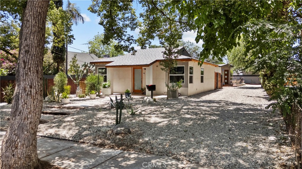 DO NOT DISTURB. DRIVE BY ONLY. Pasadena mini-compound featuring 2 detached homes with room for a third. Extra deep 8737 sq ft lot (approx. 1250 extra sq feet) affords more land that could re-imagined into green space, pool/patio, car parking or add a third unit/studio/ADU/garage. The main unit is new construction with approximately 1292 sq ft, 2 bedrooms, 2 baths with 2 outdoor entertainment deck areas. The front unit was cleared down to the wood frame, rebuilt and is approx. 765 sq ft with 2 bedrooms, 1 bath and its own back patio. There is much character and unique design details throughout both of these homes. Rear yard features mature orange tree, landscaping, furnished gazebo entertainment area and an above ground movable spa which can be left behind for next owner. Long driveway affords generous car parking space options. Great for multi-generational families or generating rental income. Plans available for a 4 car garage. Located minutes from Pasadena schools, restaurants, entertainment, shopping, freeway access and public transportation, don’t miss the opportunity to own this unique mini-compound which has land in the back that can be further developed to suit the next owner’s preferences.