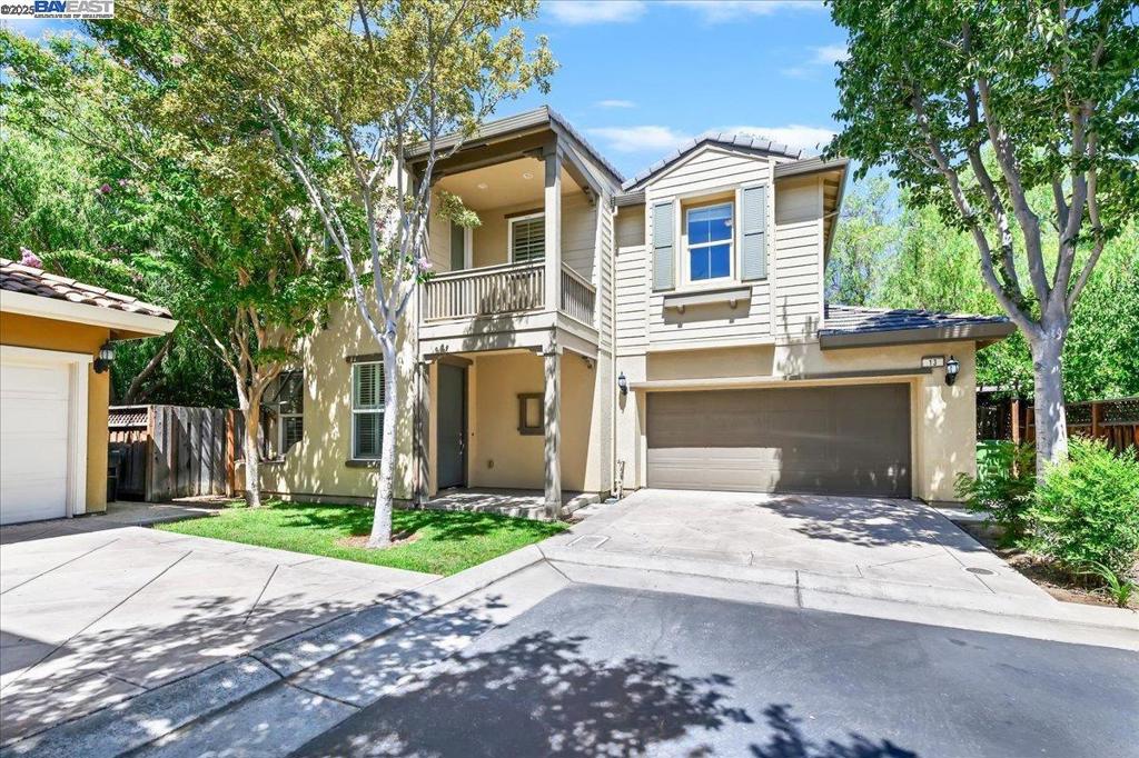Do not miss out! Welcome to 13 S Aldea Street in Mountain House’s sought-after Bethany Village neighborhood, where this beautiful home enjoys a prime cul-de-sac location. Filled with natural light and complemented by plantation shutters, the open floor plan creates a bright and inviting atmosphere ideal for both everyday living and entertaining. The kitchen showcases sleek countertops, stainless-steel appliances, and a seamless flow into the spacious family room. From here, a sliding glass door opens to the private backyard, offering an effortless indoor-outdoor living experience. Upstairs, the primary suite provides a calming retreat with a private balcony and a spa-inspired bathroom featuring dual vanities and a soaking tub. A designated laundry room is also conveniently located upstairs. The backyard, designed with low-maintenance landscaping, is perfect for relaxing or hosting family and friends. Enjoy the close proximity to multiple neighborhood parks, as well as award-winning schools, all while being just minutes from convenient freeway access. 13 S Aldea Street strikes the perfect balance of comfort, style, and location in one of Mountain House’s most sought-after neighborhoods. Make this home yours!