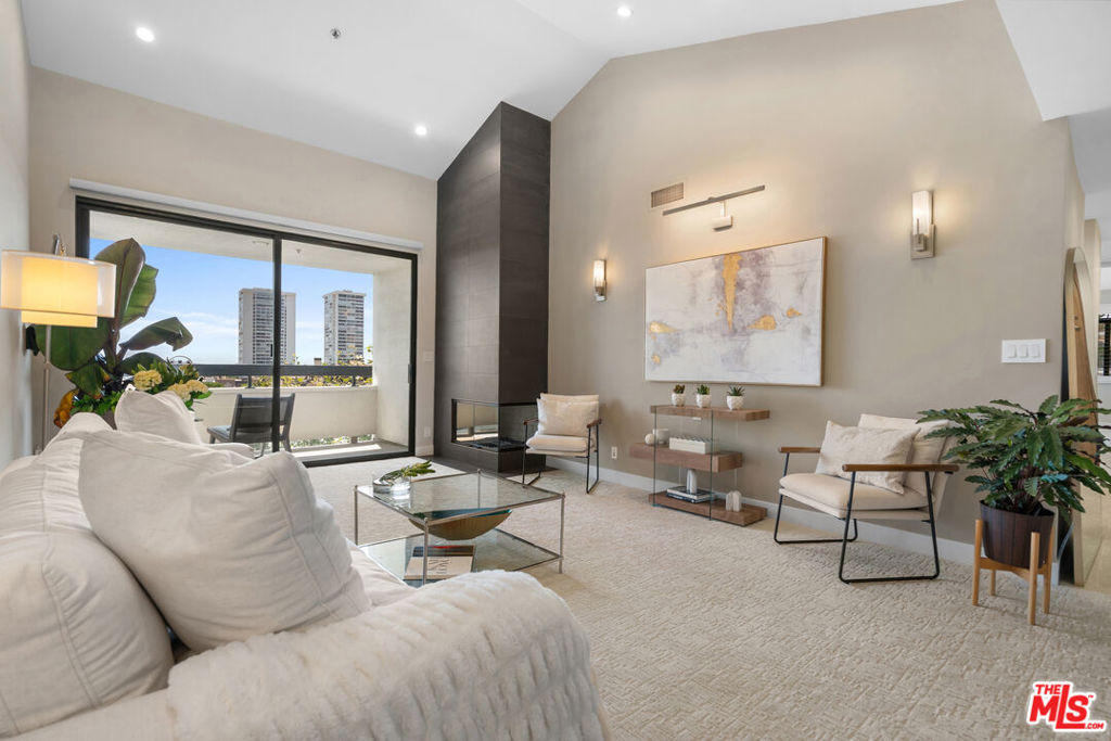 Experience the pinnacle of luxury resort-style living in this rare, corner penthouse at Century Park Place Century City's most sought-after address. With 3 spacious bedrooms and 3 elegant bathrooms, sits peacefully on the southern end, offering stunning, unobstructed views of downtown LA from your private balcony. Step inside and be wowed by soaring vaulted ceilings and an open, light-filled layout crafted to impress. The gourmet kitchen is a chef's dream come true with a sleek Wolf induction cooktop, Bosch dishwasher, custom walnut cabinetry, crisp white quartz countertops, and a stylish tile backsplash that perfectly blends function and flair. Equipped with premium features like a Carrier A/C system, an iWave air purifier to keep your home's air fresh, and a smart Honeywell Home Pro thermostat, comfort and cutting-edge technology are built in.Every detail has been thoughtfully upgradedfrom new Grohe faucets and Toto toilets in the spa-like bathrooms to gas fireplaces tiled from floor to ceiling in the living room and primary suite, creating a cozy yet sophisticated ambiance. The primary bedroom boasts vaulted ceilings, dual exposures, and custom closets that make organization effortless. Laundry day is a breeze with the top-tier Asko washer and dryer included.Step outside to a lifestyle unlike any otherCentury Park Place offers 24/7 guard-gated security, concierge service, lushly landscaped grounds, and resort-style amenities including three sparkling pools and jacuzzis, tennis, pickleball and basketball courts, BBQ and picnic areas, plus fitness centers and saunas in each building. Your assigned parking spots are just steps from the lobby and include convenient overhead storage. Located just a short stroll from Westfield Century City Mall and moments from Beverly Hills, Beverlywood, and the vibrant Westside, this is more than a home it's your gateway to the ultimate Southern California lifestyle.Don't miss your chance to own this exquisite penthouse retreat where elegance, comfort, and convenience converge.