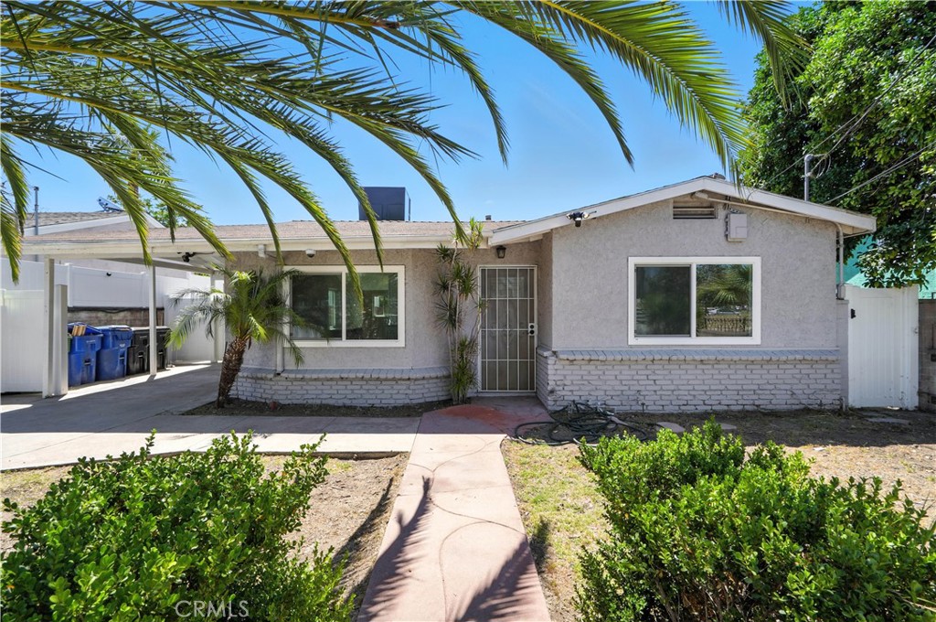 Welcome to this beautifully remodeled 2-bedroom, 1-bathroom gated home featuring a stylish detached 1-bedroom, 1-bathroom ADU — perfect for rental income, guests, or a private office. Every inch of the main house has been thoughtfully upgraded with modern finishes, blending comfort and functionality. The ADU has been completed with permits, has it own address and is metered separately for convenient renting. Step outside to your own private oasis: a sparkling pool ideal for relaxing or entertaining, all set on an expansive 7,356 sq ft lot. With room to add a JR ADU and options for multi-generational living or investment, this property offers value and even more potential in one incredible package. Don't miss this turnkey opportunity!
